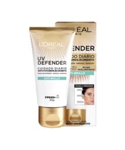 Loreal UV Defender Anti-Brillo Protector Facial Fps50