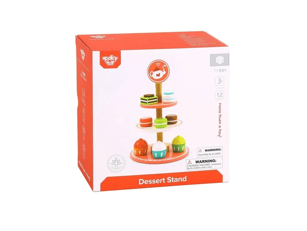 Dessert Stand- Torre de Postres Tooky Toy - Imagen 2