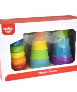 Shape Tower- Torre de Encastre Tooky Toy
