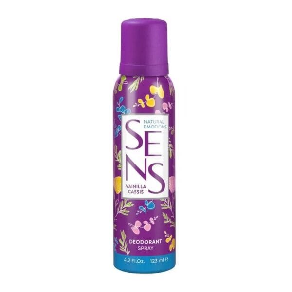 Sens Desodorante Vainilla y Cassis