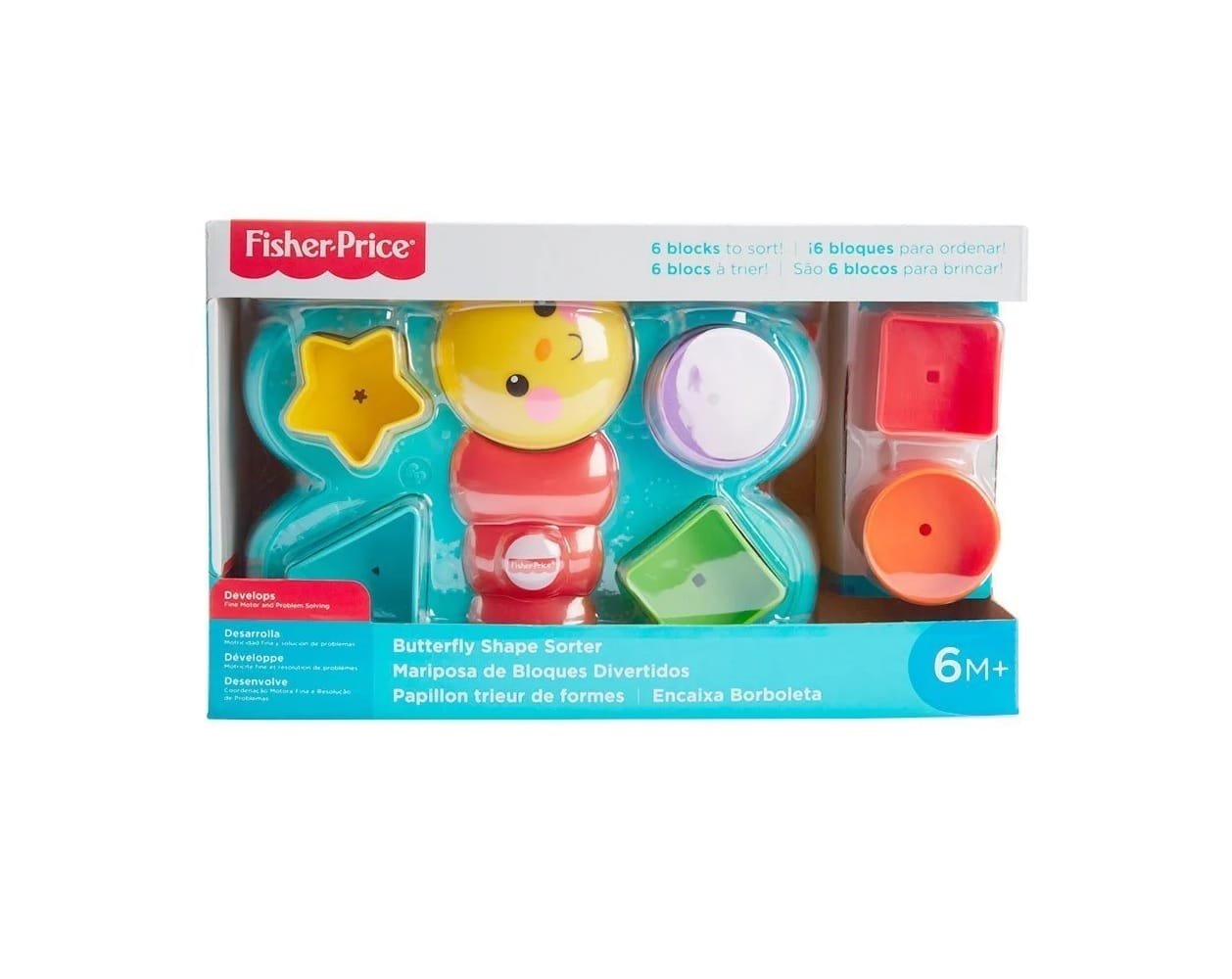 Mariposa de Bloques Divertidos- Fisher Price