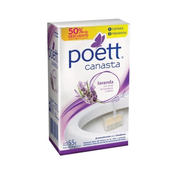 Poett Canasta+ Repuesto Lavanda