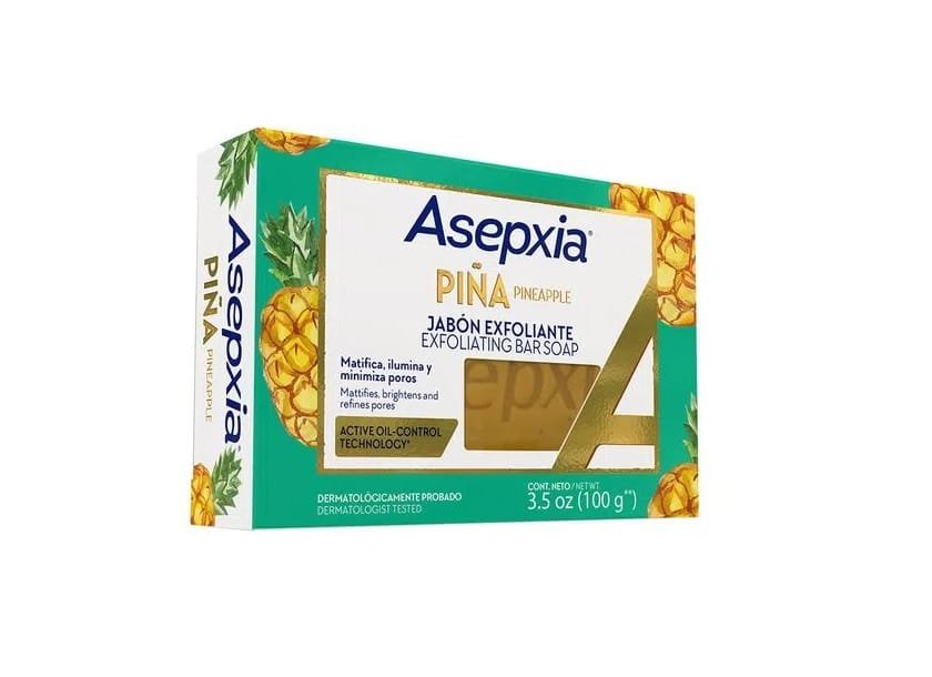 Asepxia Jabon Exfoliante Piña