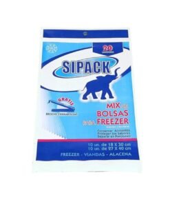 Sipack Mix Bolsas para Freezer 18x30 y 27x40 cm Pack x20