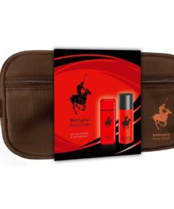 Estuche Wellington Polo Club Rojo Perfume + Deo