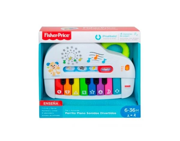 Fisher Price Perrito Piano Sonidos Divertidos