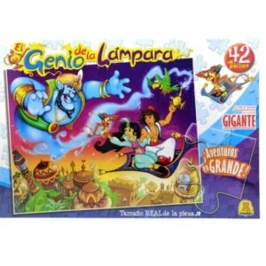 Puzzle El Genio de la Lampara x42 Piezas