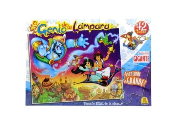 Puzzle El Genio de la Lampara x42 Piezas