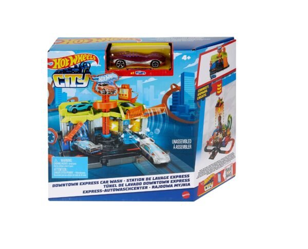 Hot Wheels City Autolavado Express