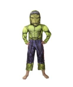 Disfraz con músculos Avengers Hulk
