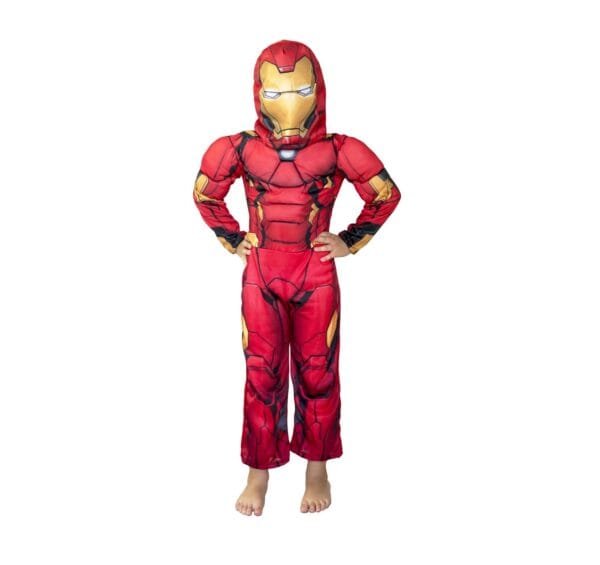 Disfraz con Músculos Ironman