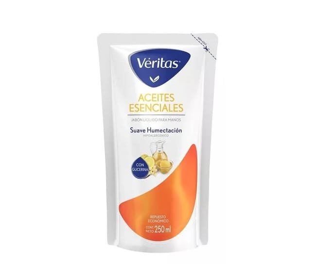 Véritas Jabón Líquido Suave Humectación x250 ml