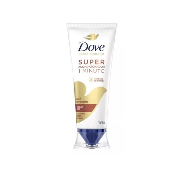 Dove Super Acondicionador 1 minuto Óleo Nutrición