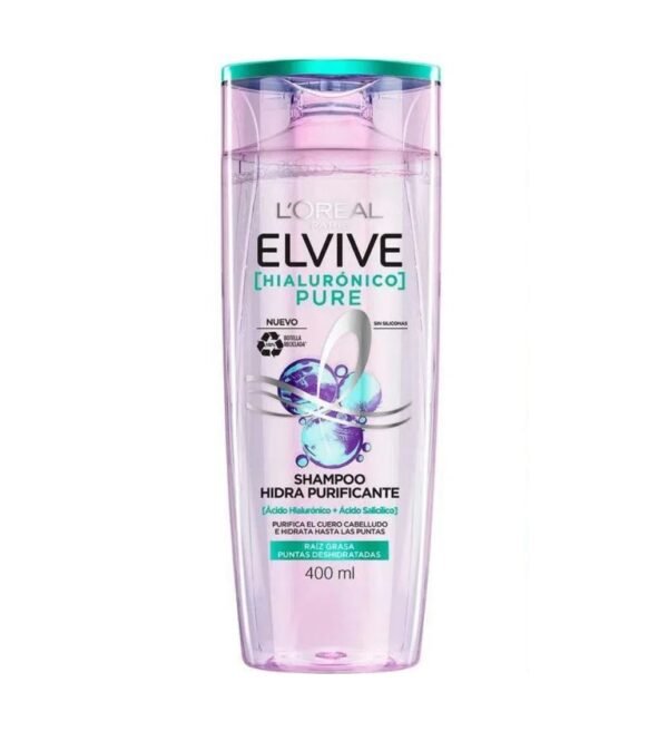 Elvive Shampoo Hialurónico Pure