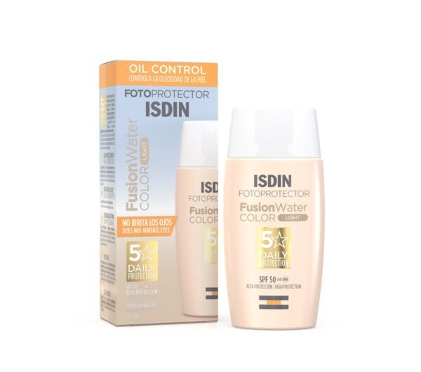 Isdin Fotoprotector- Protector Facial fps 50 Color Light