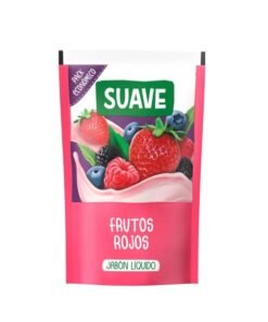Suave Jabón líquido Frutos Rojos y Crema x220ml