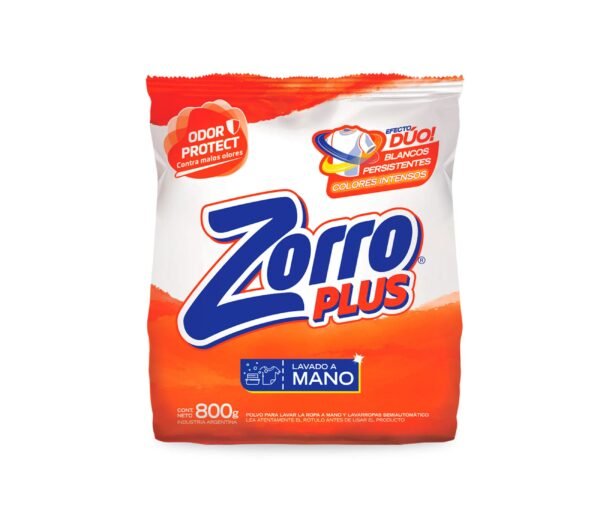Zorro Odor Protect Lavado a Mano x800grs