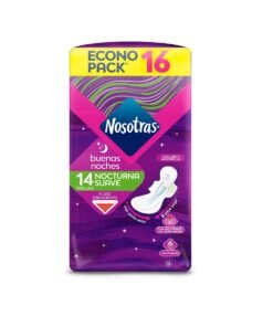Nosotras Toallitas Nocturnas Buenas Noches x16