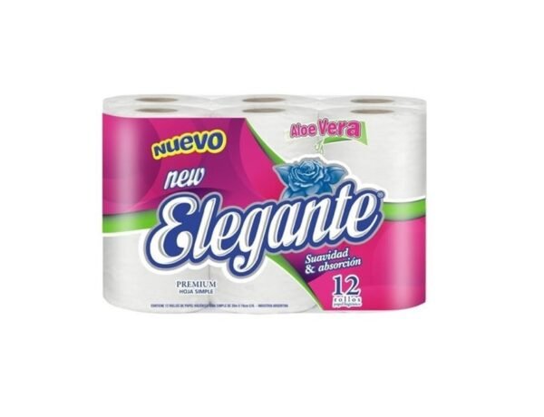 Elegante Pack x12 Papel 30mts