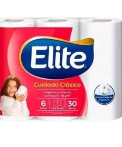 Elite Papel Cuidado Clasico x6 30mts