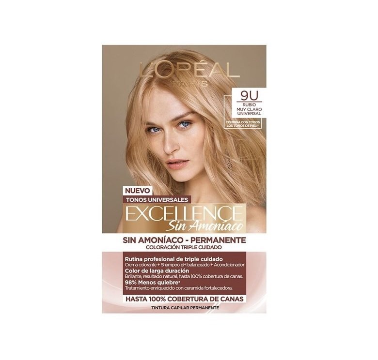 Excellence Sin Amoniaco N°9u Rubio Muy Claro Universal