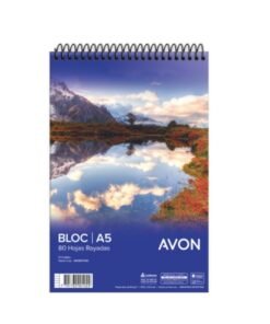 Anotador A5 Avon Rayado Anillado