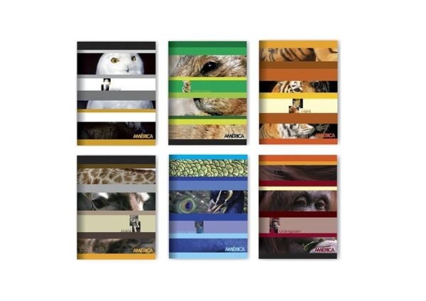 Cuaderno America Tapa Blanda 16x21
