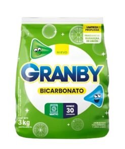 Granby Polvo Lavado a Mano Fragancia Limon