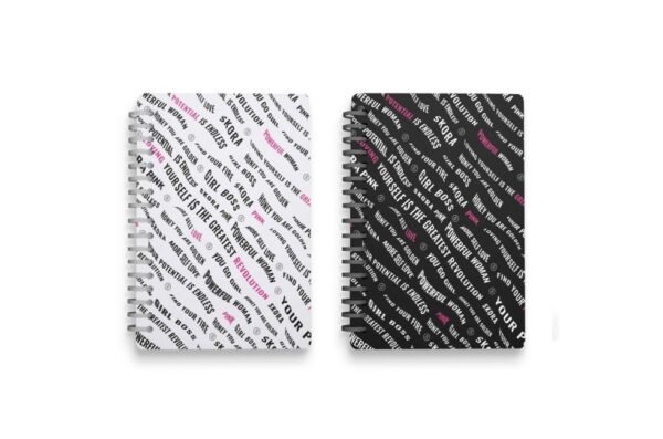 Cuaderno Girl Boss Tapa Dura Anillado Skora