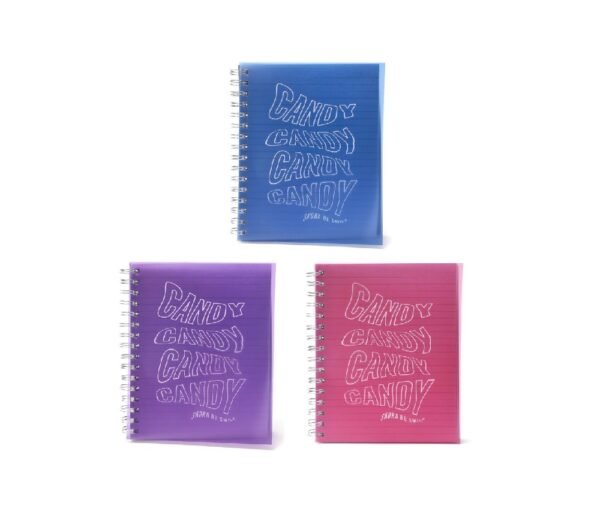 Cuaderno Candy Tapa Flexible Anillado Skora