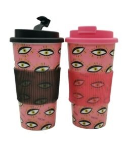 Vaso Térmico Ojos con agarre de silicona Modax x450ml