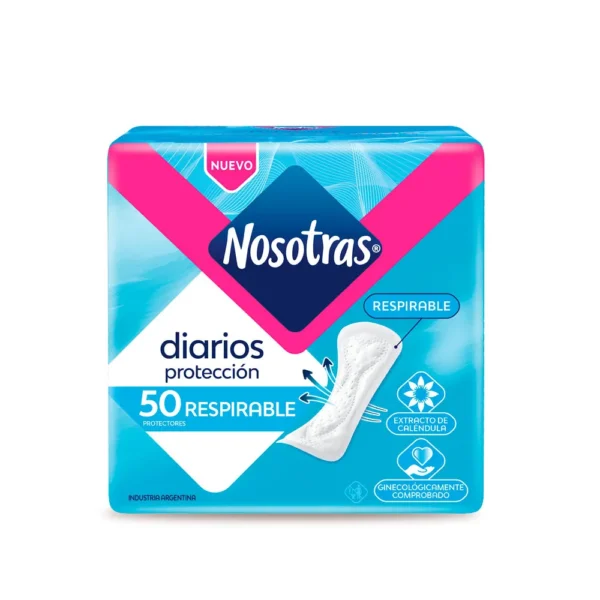 Nosotras Protectores Diarios x50 Respirables