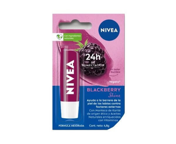 Nivea Protector Labial Blackberry Shine