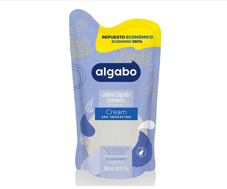 Jabón líquido Algabo Repuesto Cream