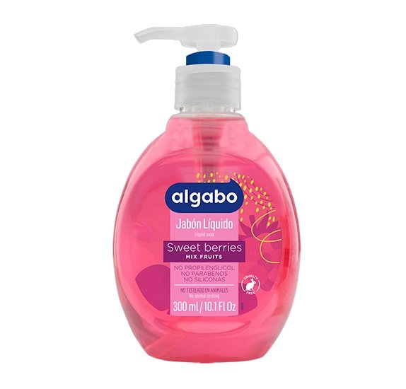 Jabón líquido Algabo Sweet Berries x300ml