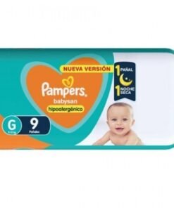 Pañales Pampers Babysan pack chico