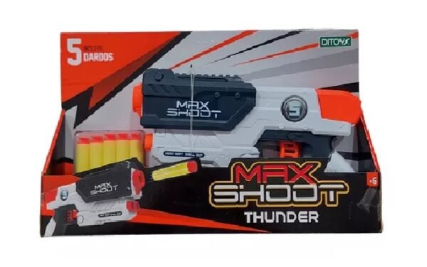 Pistola de Dardos Max Shoot Thunder