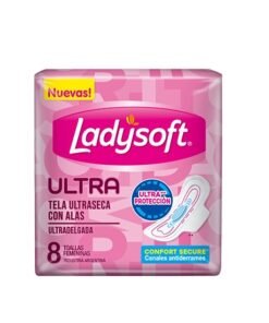Ladysoft Ultradelgada Seca con alas x8
