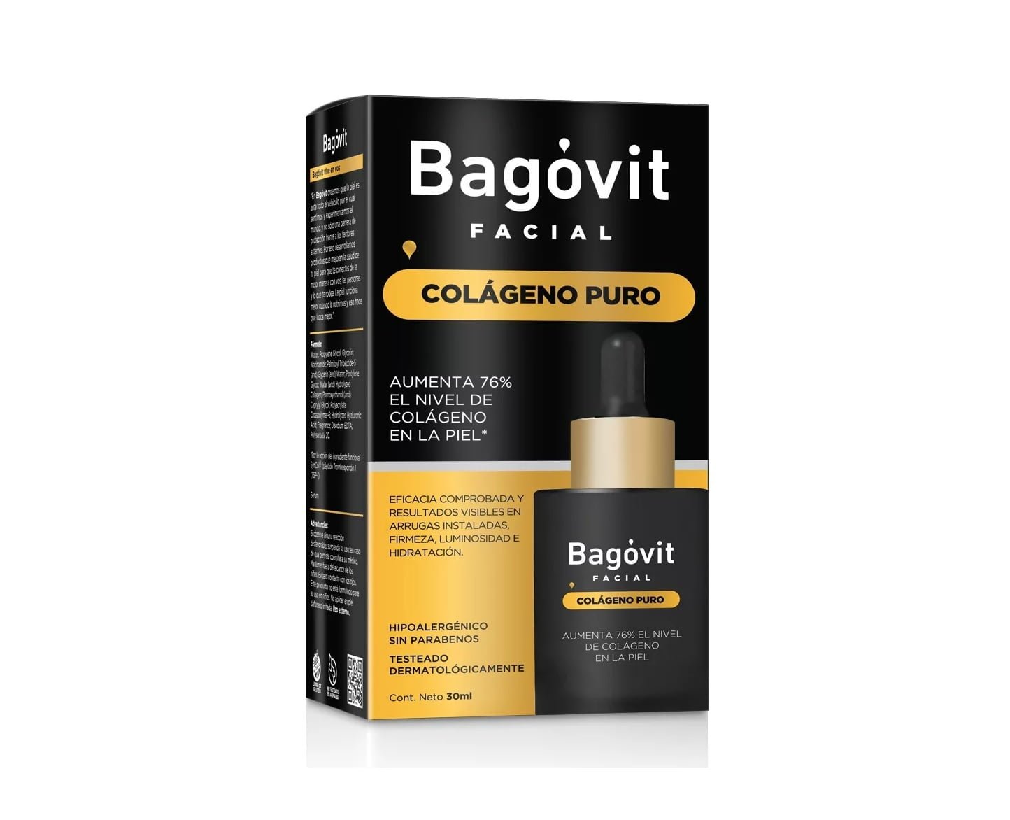 Bagovit Facial Colágeno Puro x30ml