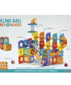 Rolling Ball Juego Didactico x125 piezas