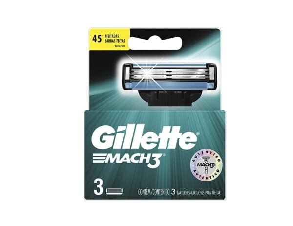 Gillette Mach 3 Repuesto x3