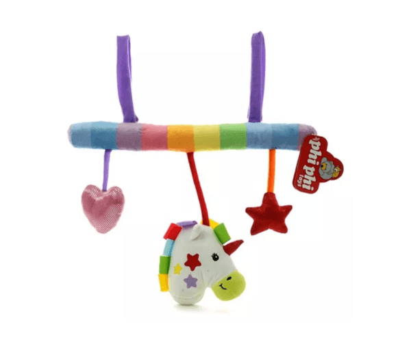 Sonajero Cunero Barra Unicornio - Phi Phi Toys
