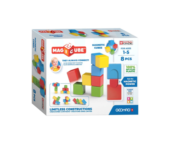 Cubos magnéticos 8 piezas - Geomag