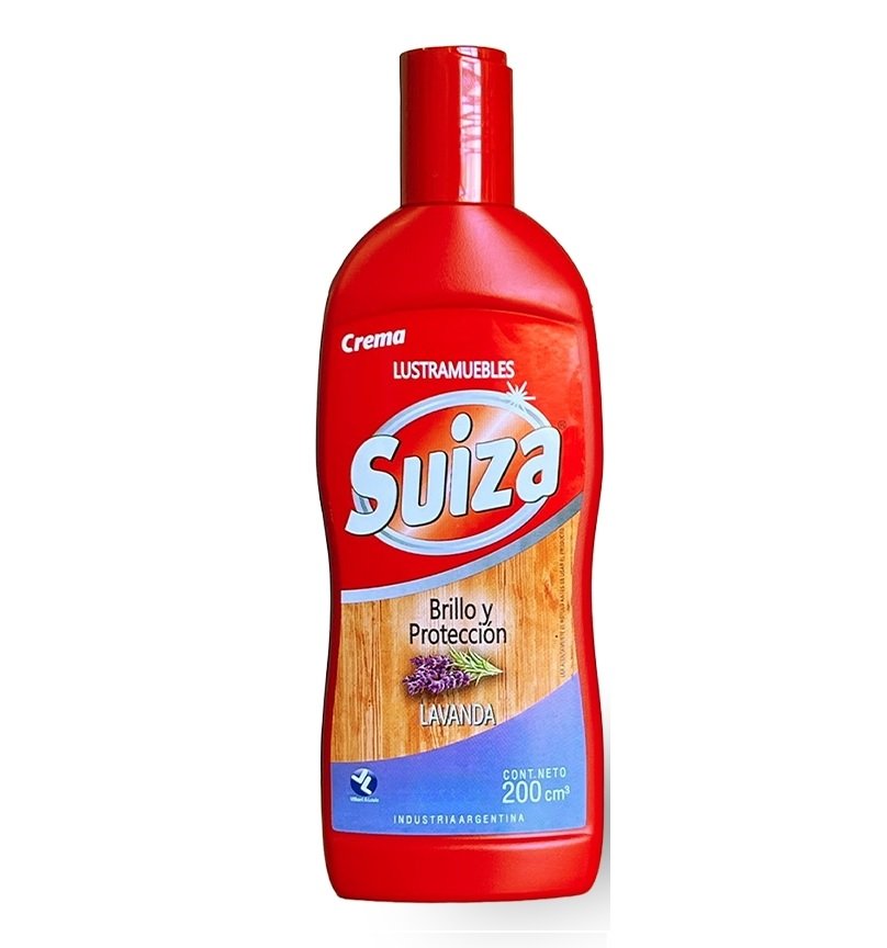 Suiza Crema Lustramuebles Lavanda x200ml