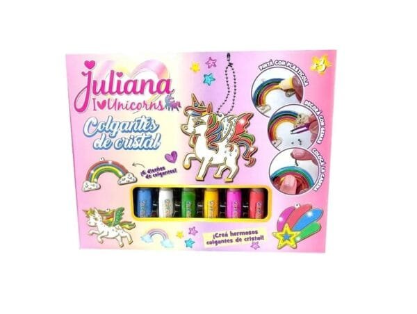 Juliana Colgantes de Cristal Set