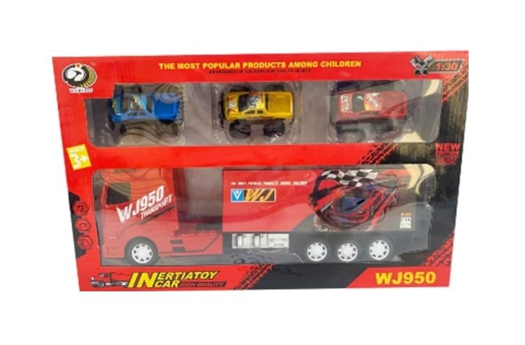 Inertiatoy Car- Camion Transporte con vehiculos
