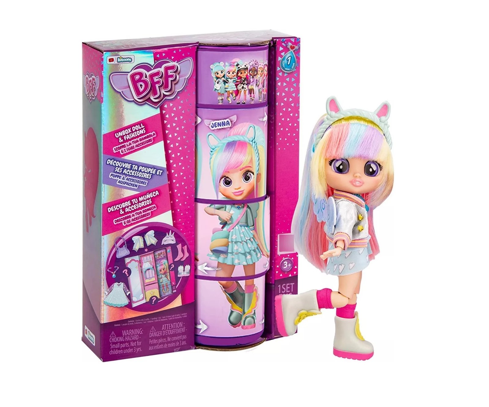 Cry Babies BFF Muñeca- Jenna