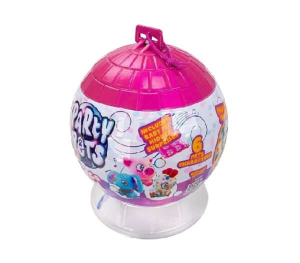 Party Pets Disco Ball- Peluche Sorpresa