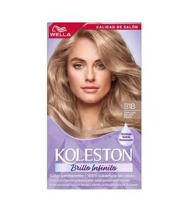 Koleston Kit N°818 Rubio Claro Brillante Perlado