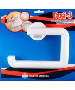 Dosi.3 Accesorio de Baño Portarollo Adhesivo